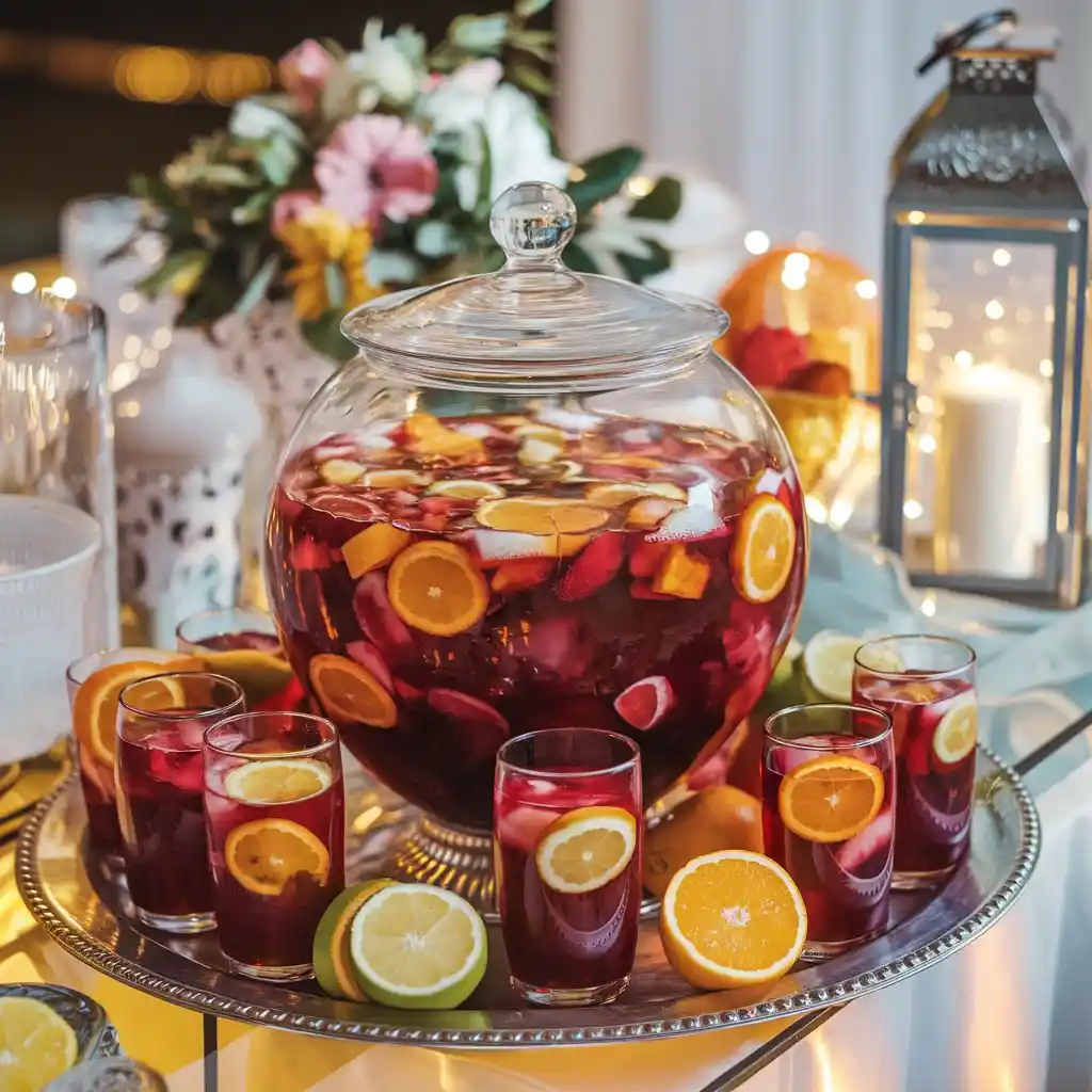 Recette de punch pour 30 personnes