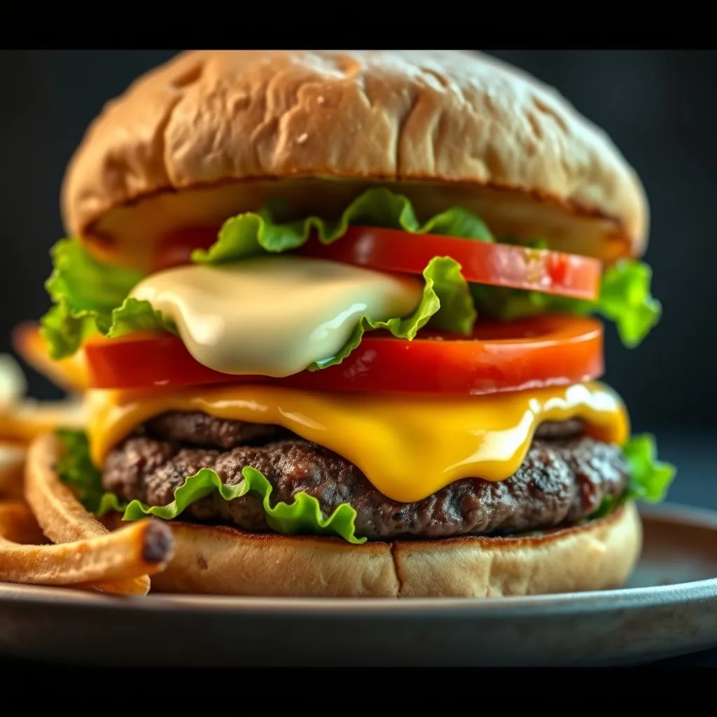 burger roquefort